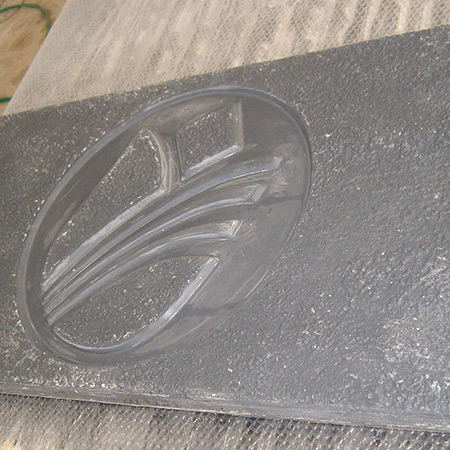 FRP Fiberglass Concrete Mold With Company Logo 26